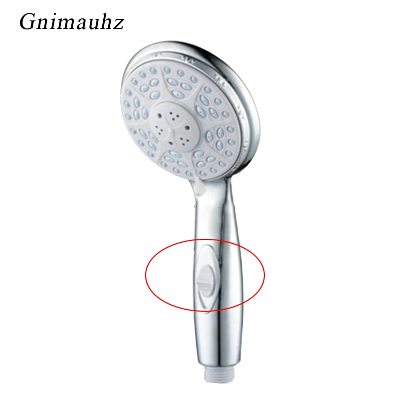 

Switch sprink 5 Functions Water-saving Switch With Hand-held Shower Nozzle Stop ABS Finished Bathroom Shower Head Spray