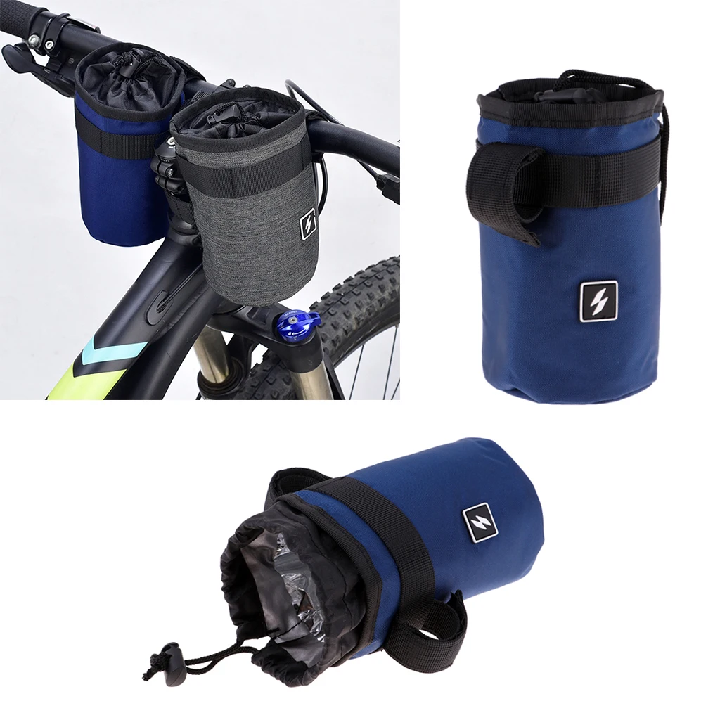 2-счетный велосипедный передний чехол на руль для бутылки/рукав с ручкой