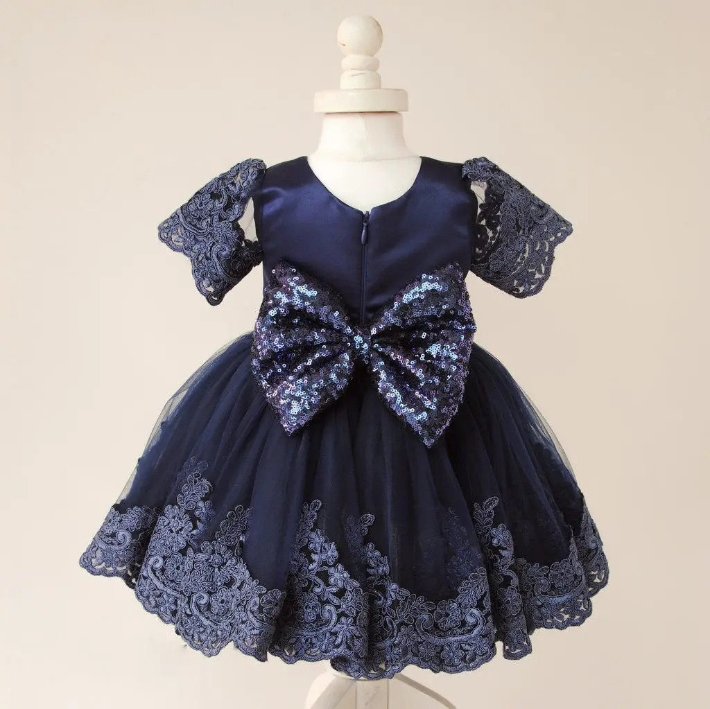 Brand New Fashion Infant Child Kids Girls Toddler Princess Bowknot wedding Party Formal Dress Tutu Chiffon Lace Dress0-6T | Детская