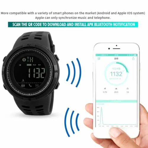 SKMEI Смарт часы Спортивные кварцевые наручные Мужские аналоговые цифровые