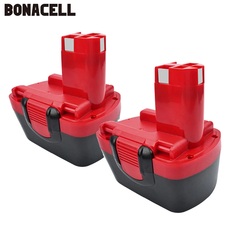 Батарейка Bonacell Ач батарейка 12 в Ni CD BOSCH GSR VE 2 GSB PSB BAT043 BAT045 BTA120 L10|Перезаряжаемые