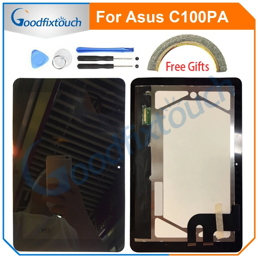 LCD Screen For Asus C100PA-DB02 Chromebook C100PA LCD Display Touch Screen Digitizer Replacement Parts 10.1