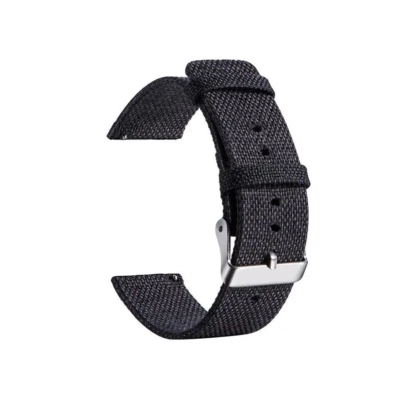 Холщовый нейлоновый ремешок для часов 20 мм samsung Galaxy Watch Active Quick Release Band сталь
