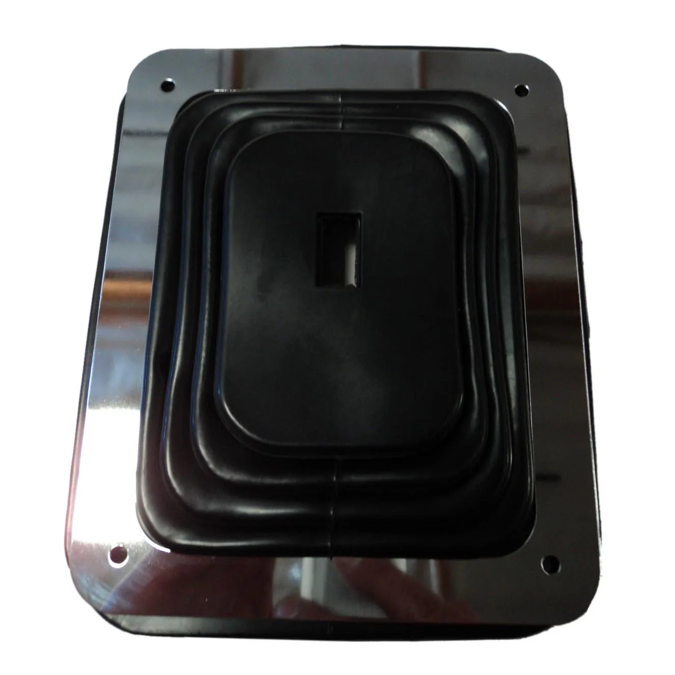 Для резиновых переключателей передач Hurst с хромированной пластиной 5 5/8 дюйма X 6 3/4