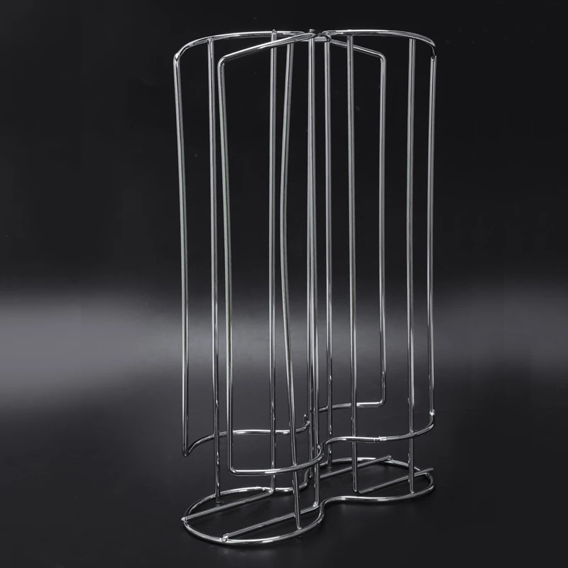 Oasiswj Capsule Coffee Pod Holder Metal Stand Display Rack Capsules Storage Organizer Tool For 32 Pcs | Дом и сад