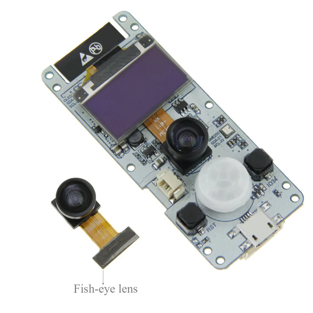 T Camera ESP32 wroover с PSRAM модуль камеры OV2640 камера 0 96 дюйма OLED|Интегральные схемы| |