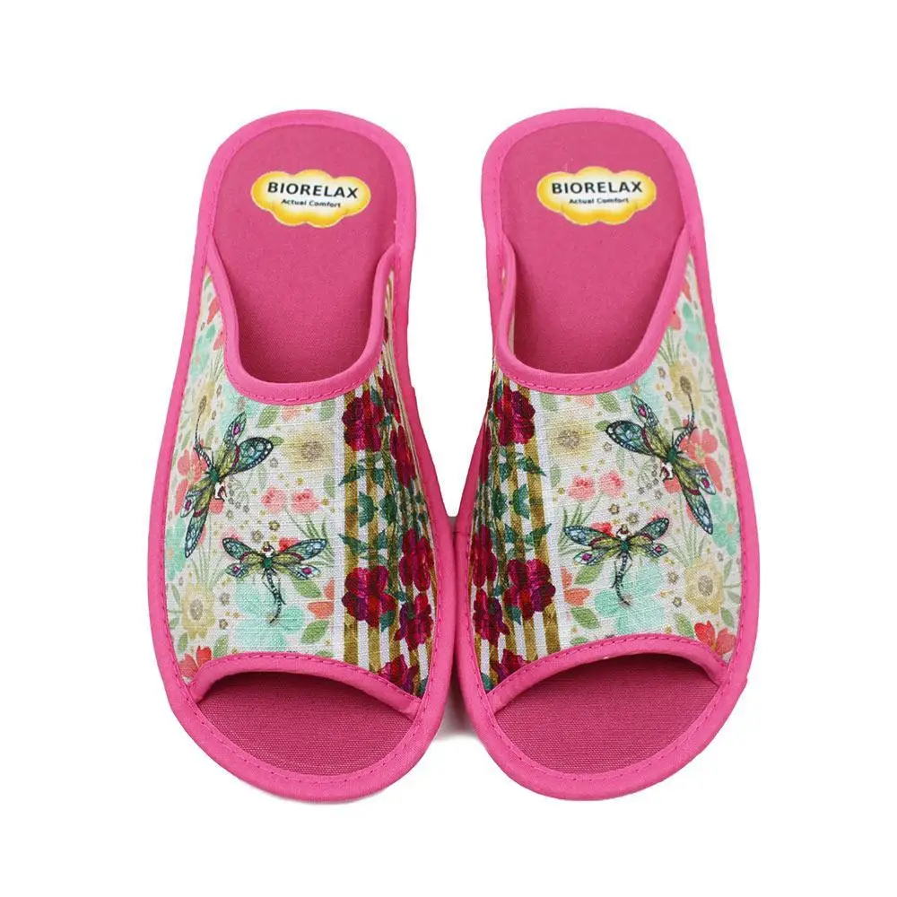 Био RELAX WOMAN SYNTHETIC SLIPPERS BIORELAX розовый 1839 Сумки из натуральной кожи|Тапочки| |