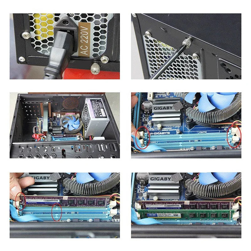 Xiede настольный компьютер оперативная память модуль Ddr2 667 Pc2-5300 240Pin Dimm 667Mhz |