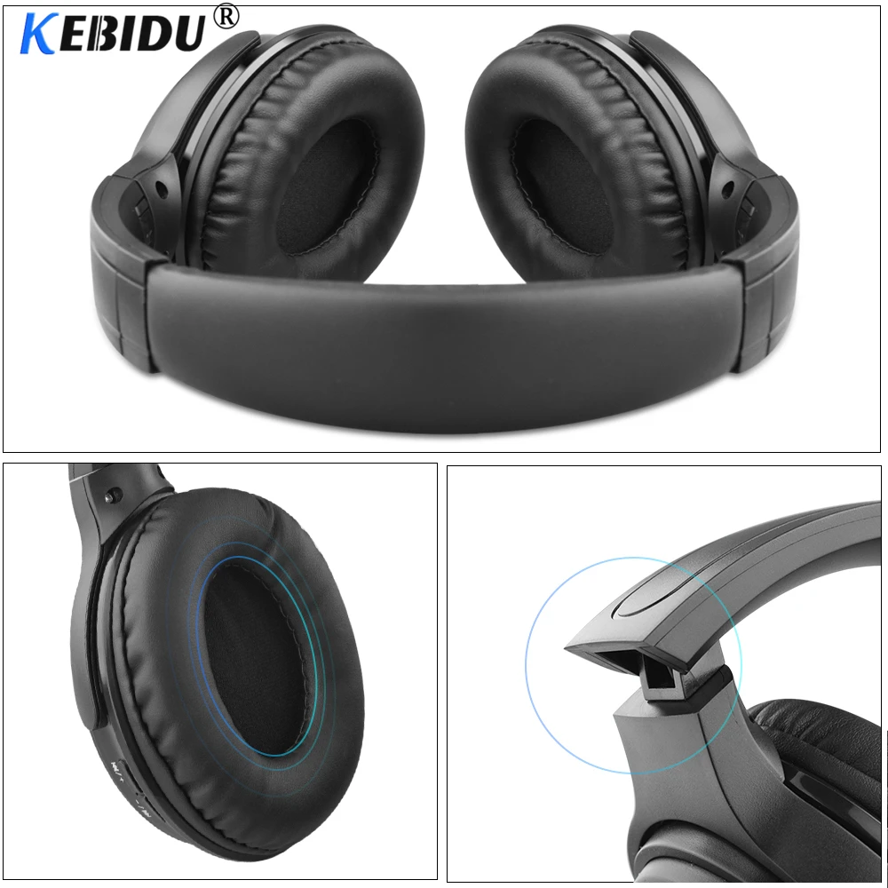 Kebidu Bluetooth 5 0 гарнитура беспроводные наушники для телефона iPhone Xiaomi Huawei