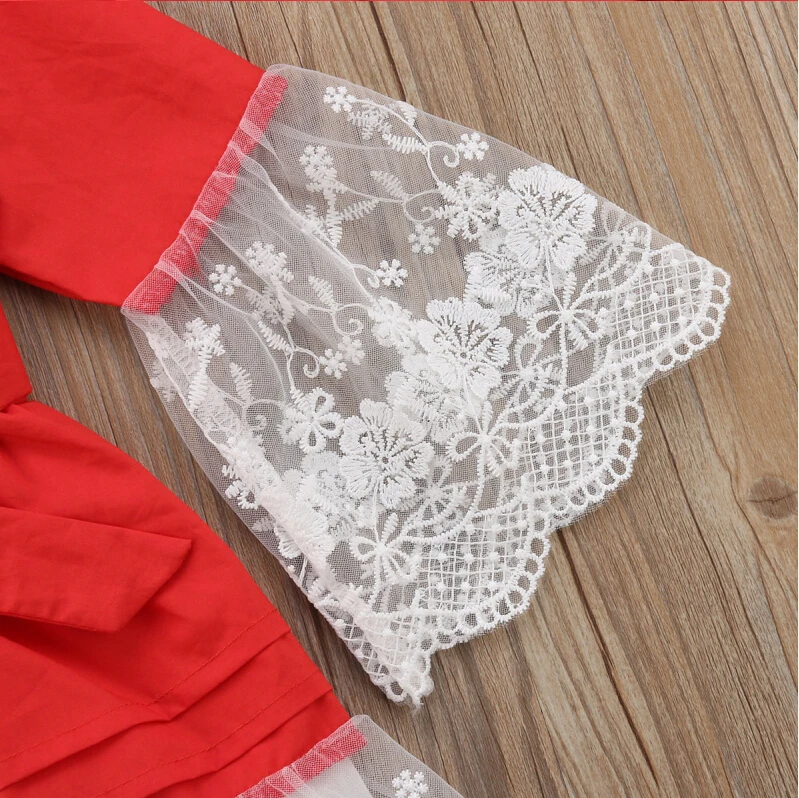 New Fashion 2 Pieces Newborn Kids Baby Girl Lace Princess Party Dress + Headband With Cute Clothes | Детская одежда и обувь
