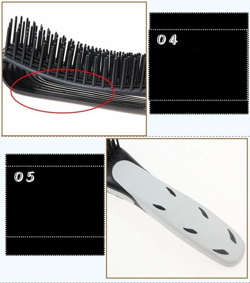 

New Hair Brush Scalp Massage Comb Women Detangle Hairbrush Comb Health Care Reduce Fatigue Salon Styling Tool