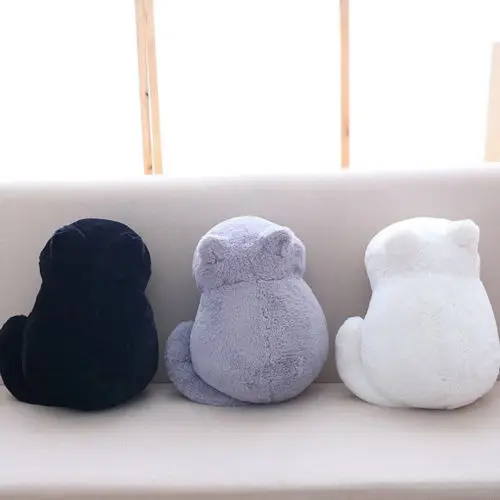 

Cat Doll Shaped Cushion Stuffed Pillow Sofa Chair Plush Throw Pillow Home Decor