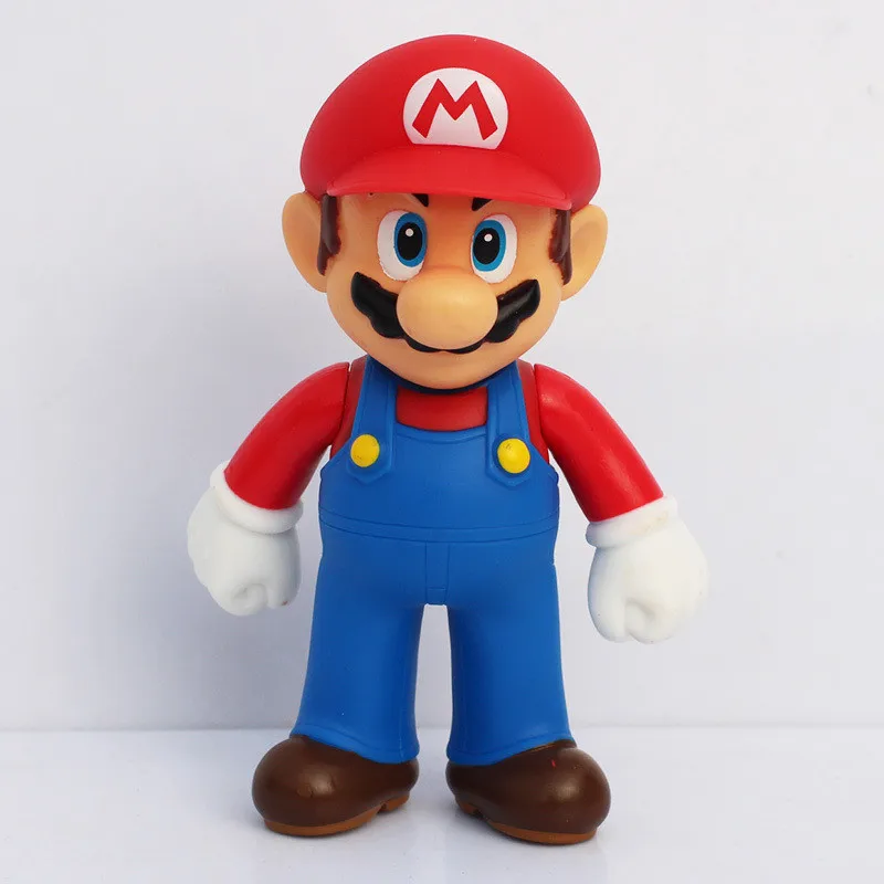 Миао WA Super Mario Bros Марио Йоши Луиджи ПВХ фигурку Коллекционная модель куклы игрушки