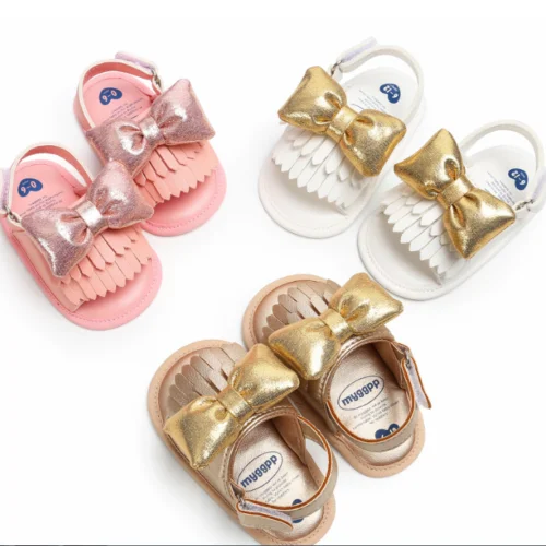 Детская обувь для маленьких девочек Pudcoco летняя с мягкой подошвой малышей