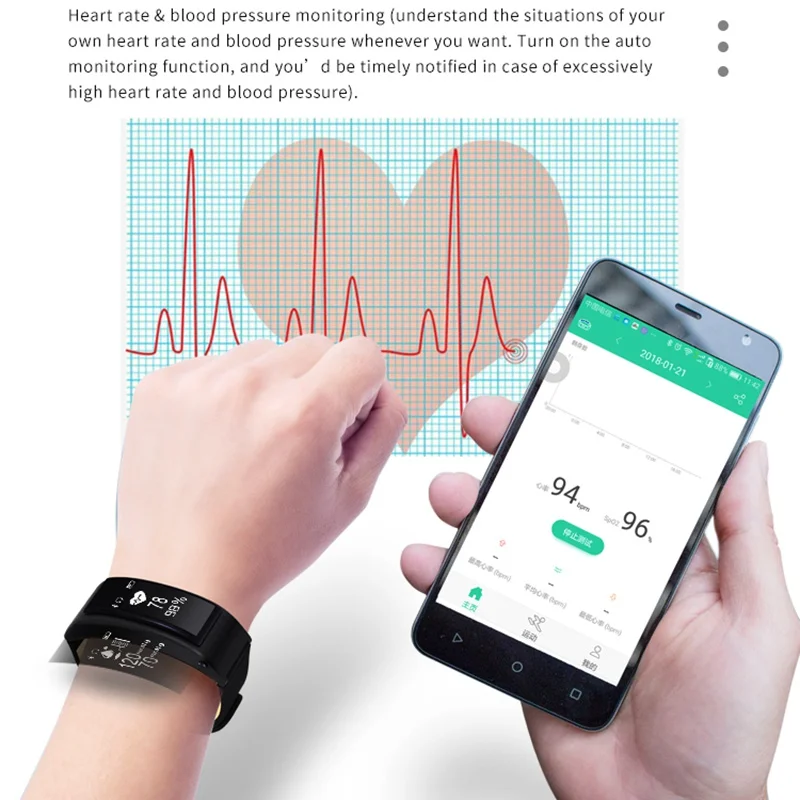 S3 PLUS Talk Band Bluetooth Гарнитура Браслет фитнес носимые спортивные совместимые