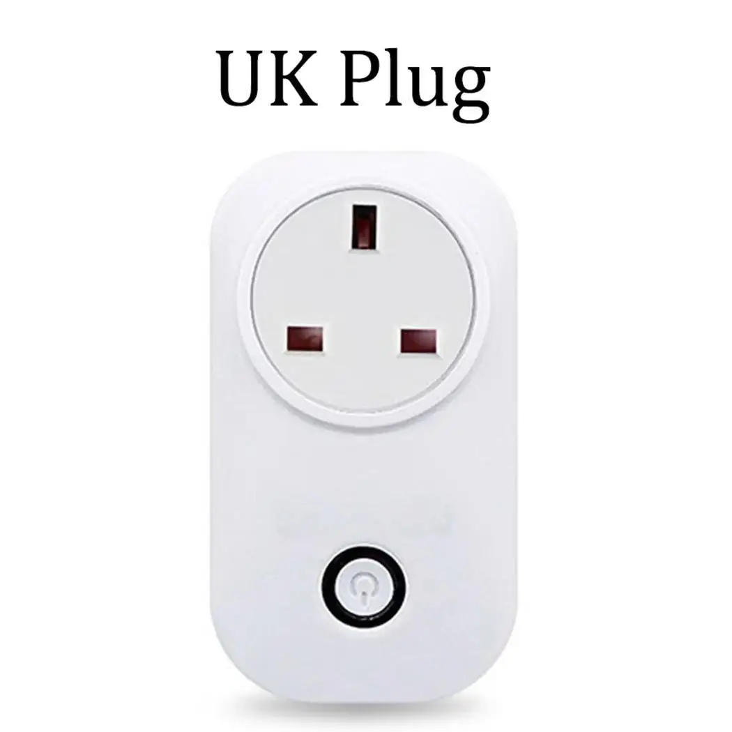 Wi Fi розетка с выключателем питания беспроводной приложение Remote Socket 2000 Вт дома для