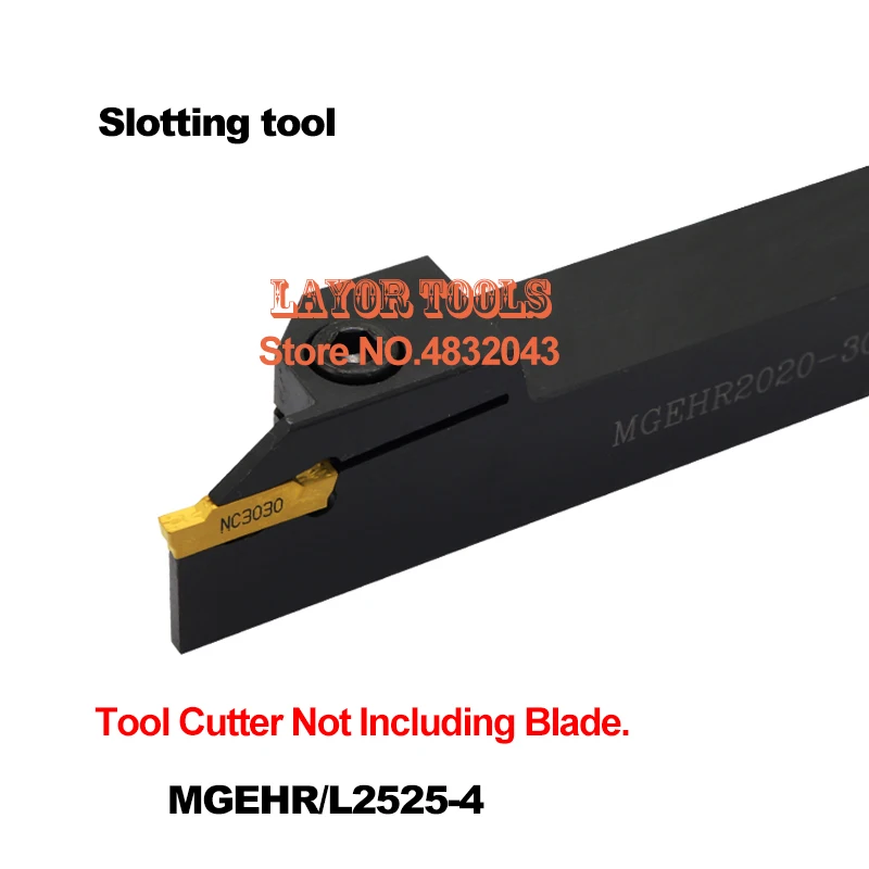 

MGEHR2525-4 25*25*150MM External Grooving Turning Lathe Bar Tool Holder For Lathe Machine CNC Cutting Turning Tool Set Holder