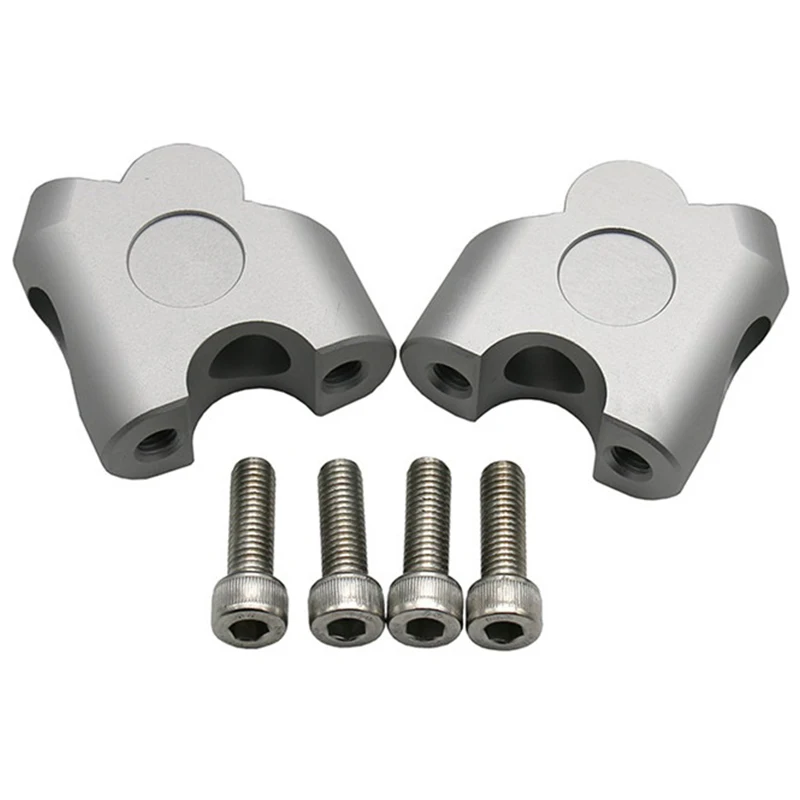 Универсальный Мотоцикл Cnc алюминиевый Руль Riser Clamp Mount Taper 2 шт. 22 мм для Triumph Honda Yamaha