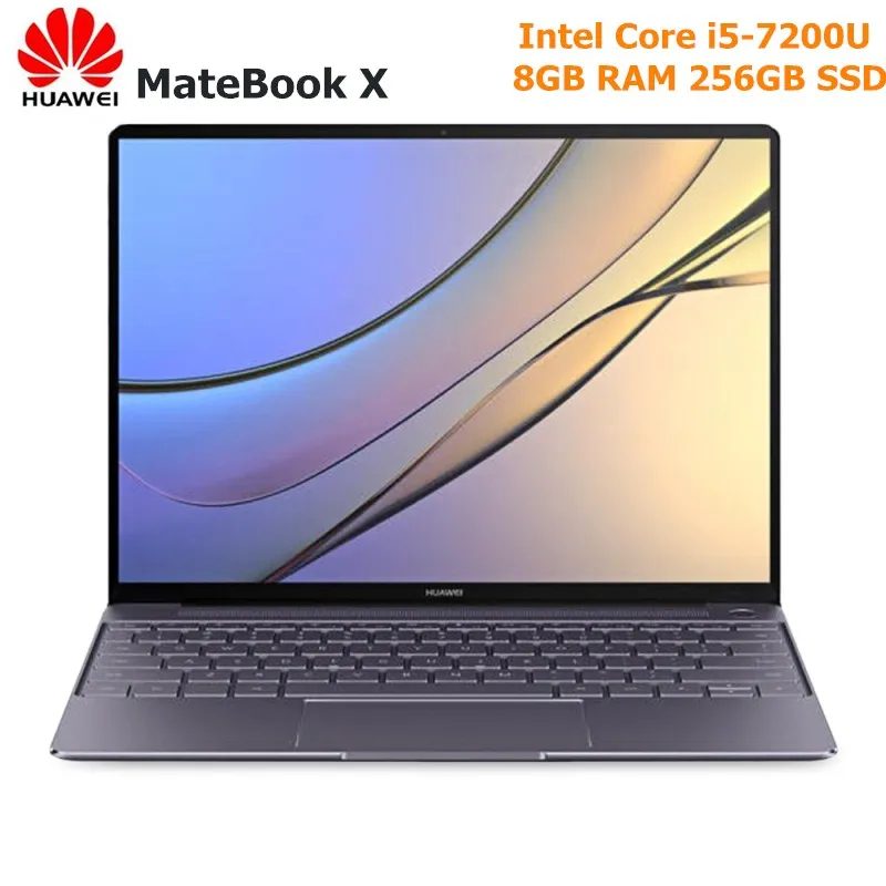 Huawei MateBook X тетрадь 13 0 дюймов Intel Core I5 7200U 4 Гб оперативная память 256 SSD компьютер