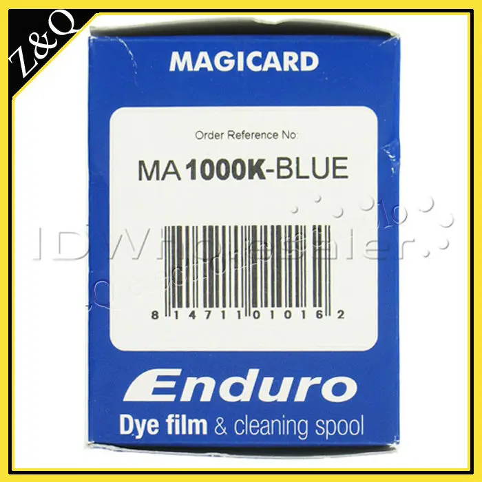 Magicard MA1000K синяя монохромная лента 1000 принтов|printer ribbon|ribbon colorribbon ribbon |