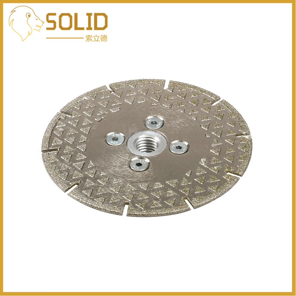 115mm Diamond Cutting Grinding Disc Granite Marble Saw Blade Wheel with M14 Flange 40# 1Pc | Инструменты