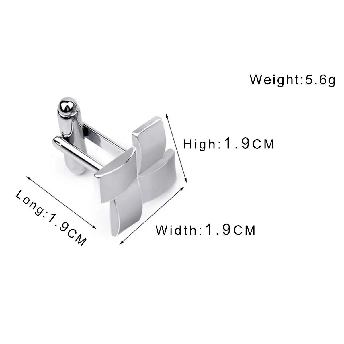 Новые роскошные элегантные модные запонки Женские винтажные французские для