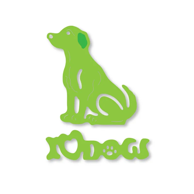 Swovo Dog Animal новинка 2019 металлические резные штампы сделай сам Скрапбукинг для DIY Alubm