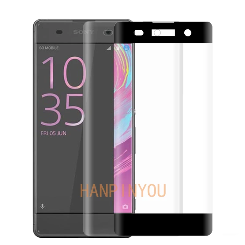 Для Sony Xperia XA F3111 F3113 F3115 / Dual F3112 5 0 &quot3D полное покрытие изогнутое закаленное стекло