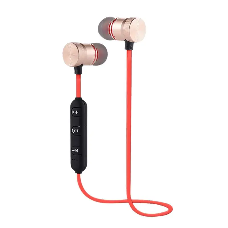 Магнитная поглощающих конструкция наушники Bluetooth V4.1 гарнитура Спорт