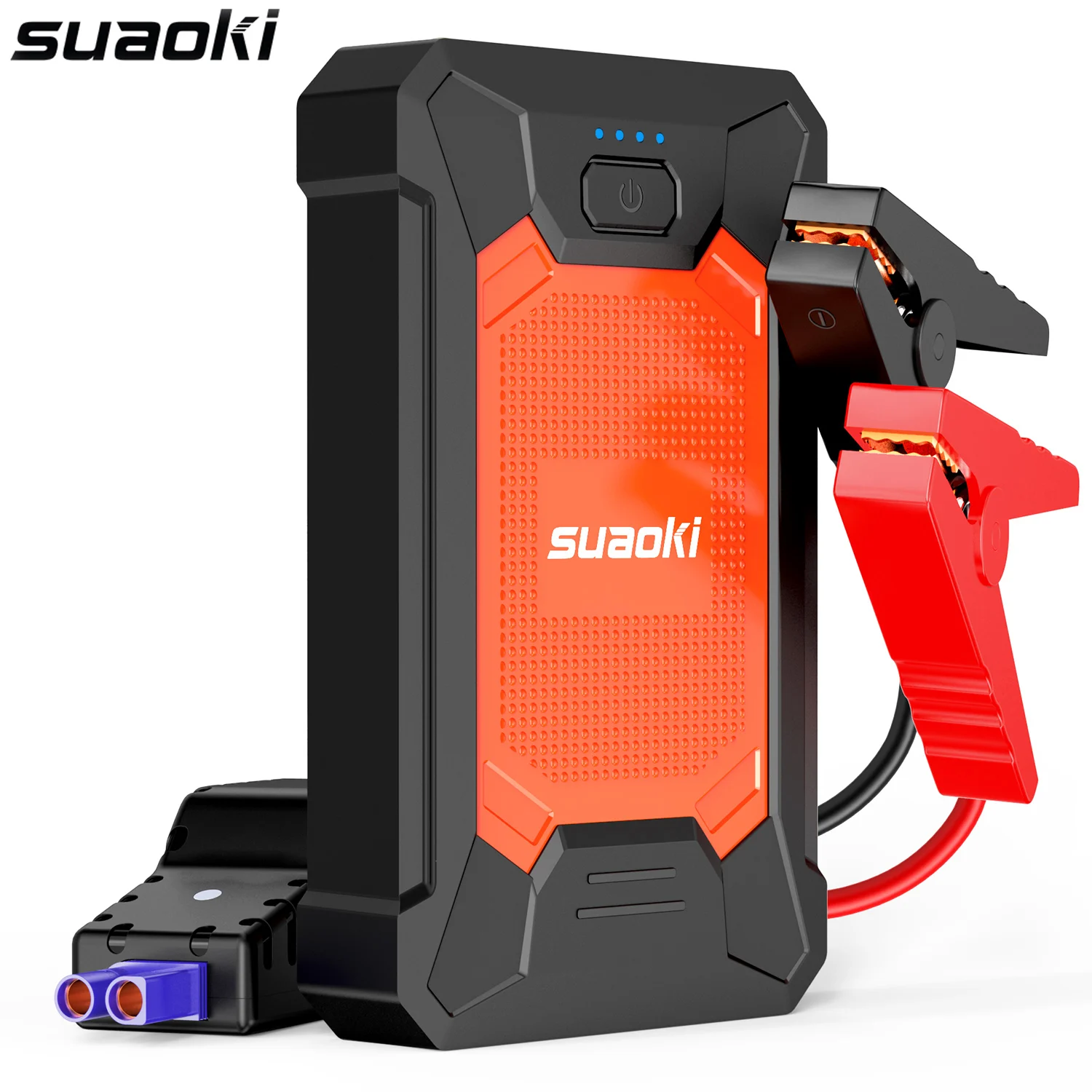 SUAOKI CJS03 600A пиковый стартер для автомобиля 4L газ или 2L дизельный двигатель