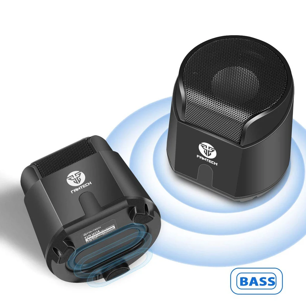 FANTECH Gs201 ПК динамик маленький Usb источник питания 6 Вт мощный выход ПК/ТВ/Mp