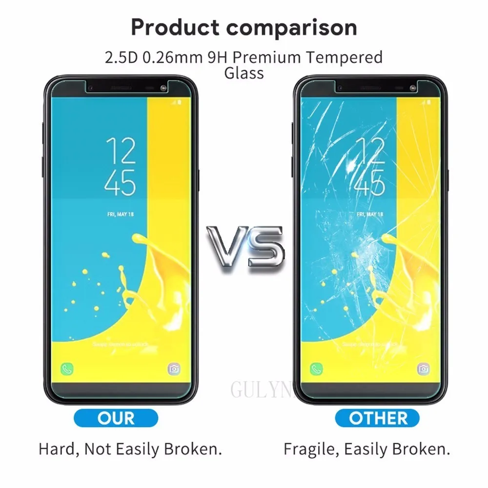 Изогнутое закаленное стекло 2.5D для Samsung Galaxy A 10 20 30 40 50 60 70 20E 40S J2 Core J4 Настоящее HD