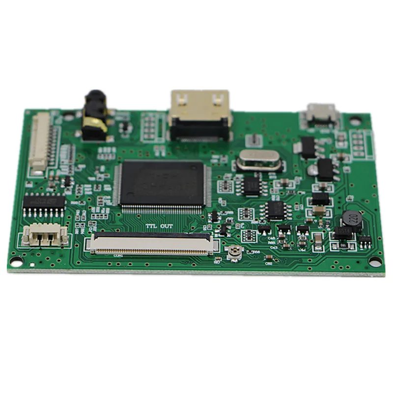 Плата драйвера HDMI + Audio LCD 8-дюймовая ЖК-панель AT080TN64 800*480 USB 5V DYI для Raspberry Pi 3B 2 |