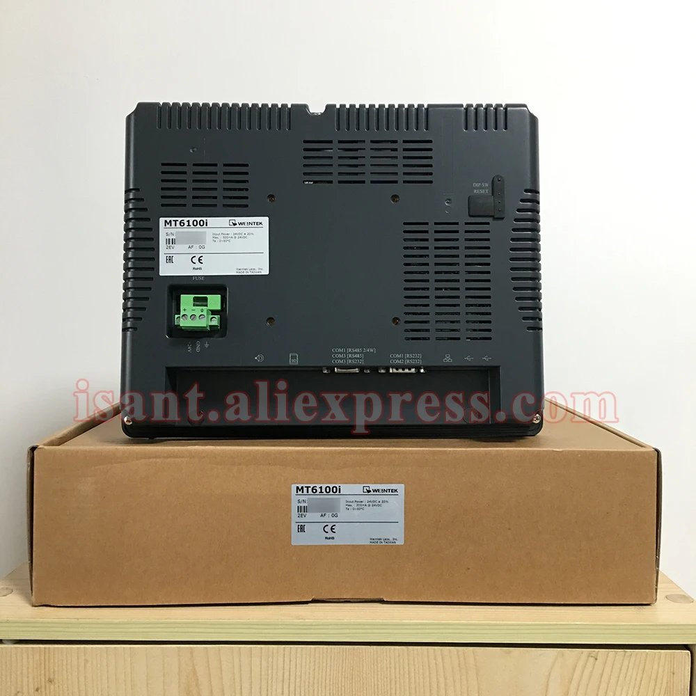 MT6100i 2EV Weintek (EasyView) HMI 10 дюймовая сенсорная панель Встроенный слот для sd карты (новый