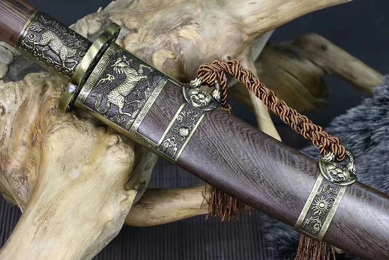 Популярный меч для Kangxi Samura Katana японский самурайский ручной работы 1060