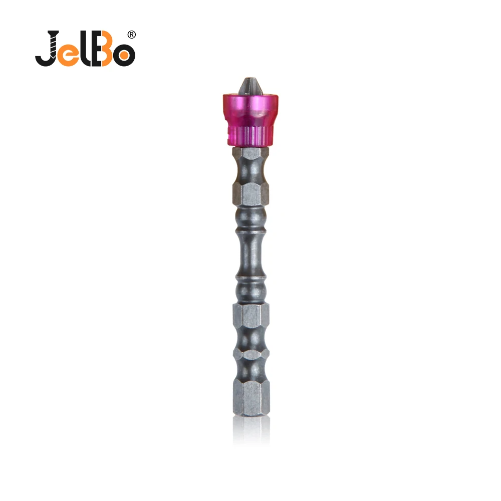 JelBo фиолетовая противоскользящая Магнитная отвертка с одной головкой S2