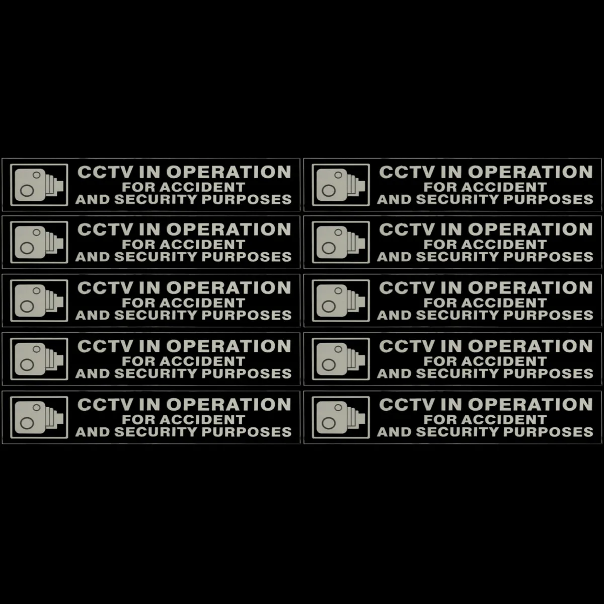 10 шт. 198 мм x 40 CCTV в Управление на несчастные случаи и целям обеспечения