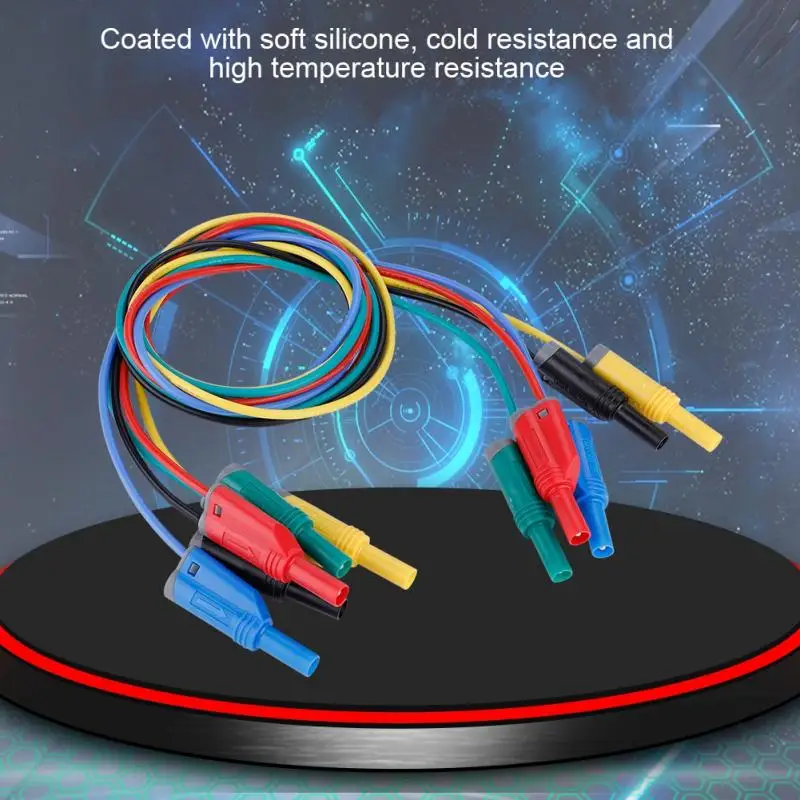 5 шт. силиконовые штекеры 14AWG 4 мм|Кабели питания| |