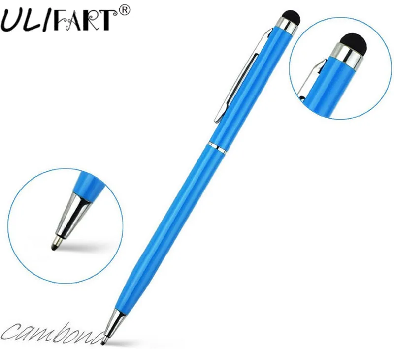 ULIFART 2 в 1 емкостные планшеты сенсорный Стилус Шариковая ручка для Ipad Iphone x