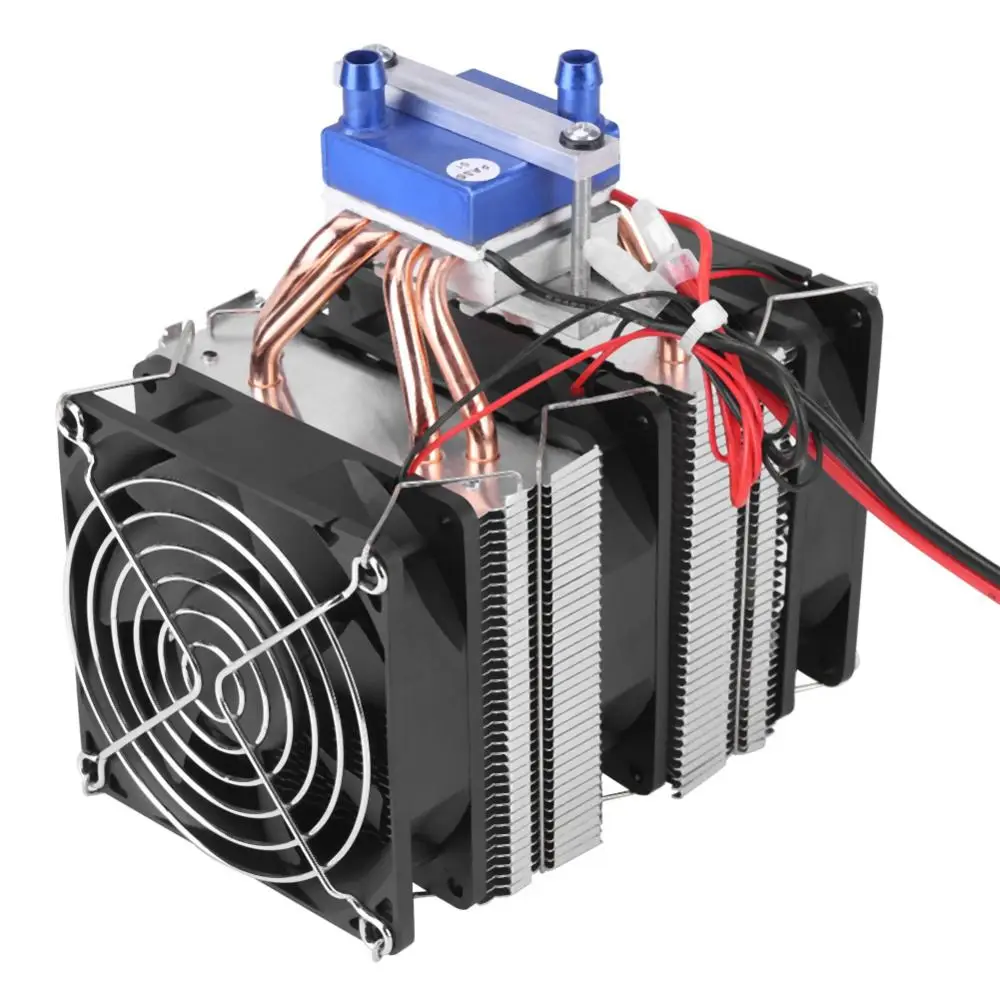 

1 PC Thermoelectric Cooler Semiconductor Refrigeration Peltier Cooler Air Cooling Radiator Water Chiller Cooling System Device