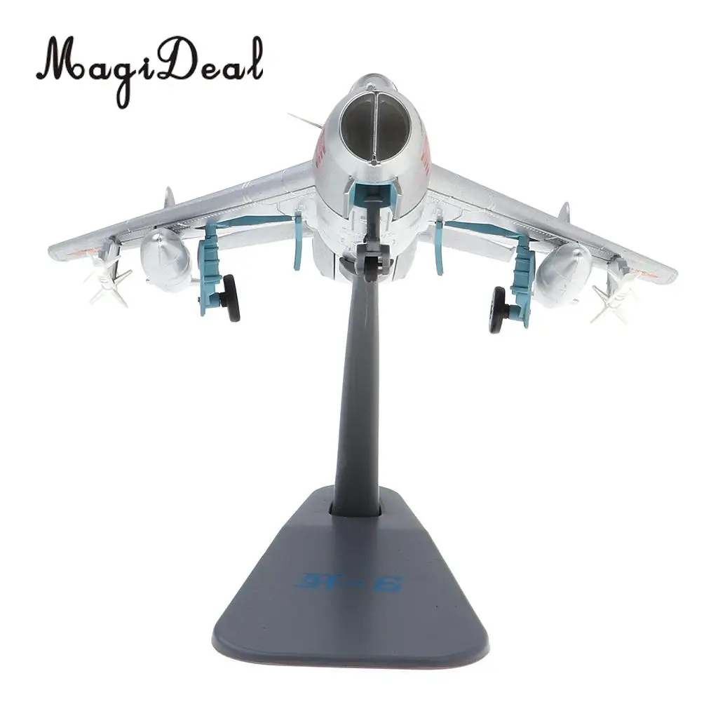 MagiDeal J 6/F 6 Farmer Aircraft 1/72 масштабная литая под давлением модель с металлическим
