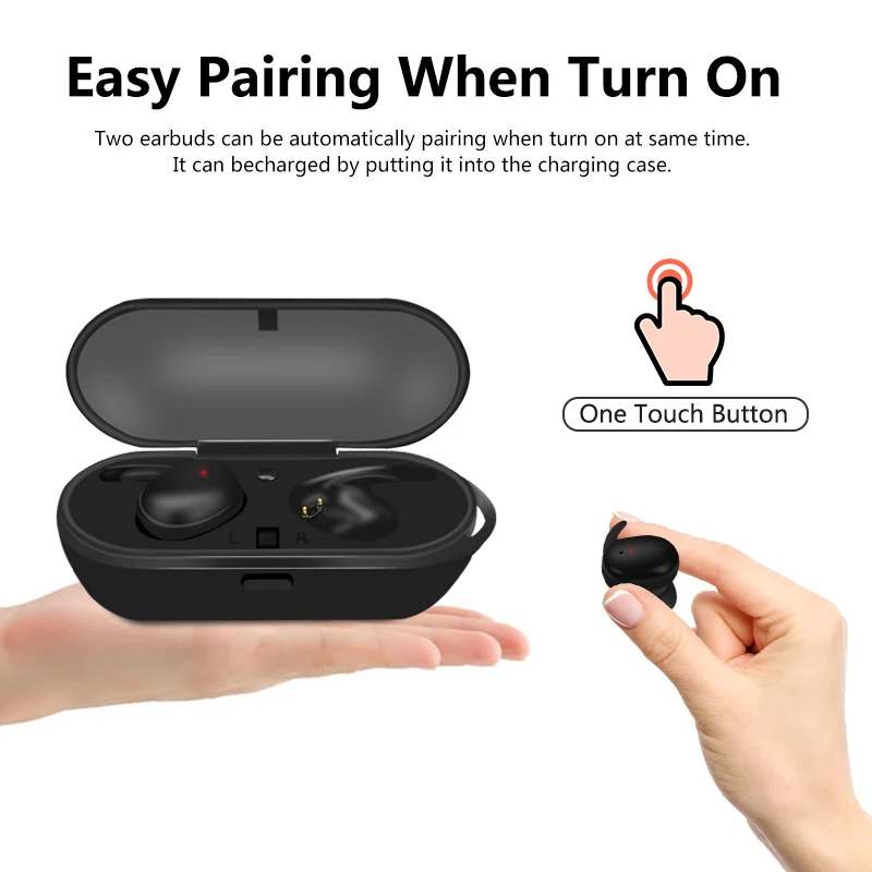 Tws Беспроводные Мини Bluetooth наушники Xiaomi huawei мобильный телефон стерео вкладыши