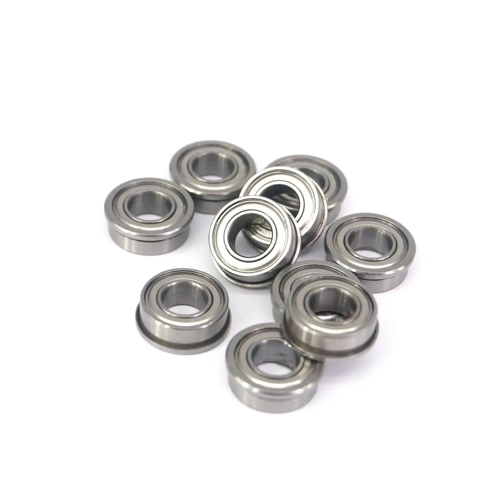 FR188ZZ 1/4 〃 x1/2 x4.762mm abec1 дюймовый фланцевый подшипник экранированный глубокий