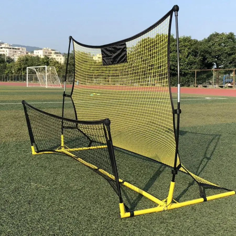 Портативный футбол Rebounder сетка демонтировать Спорт на открытом воздухе Футбол