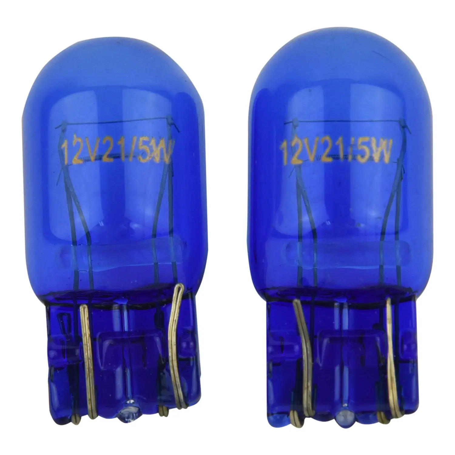 2 x W21 5W T20 580 Dual Filament Sidelight 7443 Super White HID Xenon Bulbs 6000k | Лампы и освещение