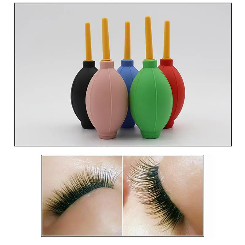 1PC Planting Eyelash Air Blower Nail Blowing Ball Grafting Tool Dry Fast To Prevent Eyes From Being Hurt - Random Color | Красота и