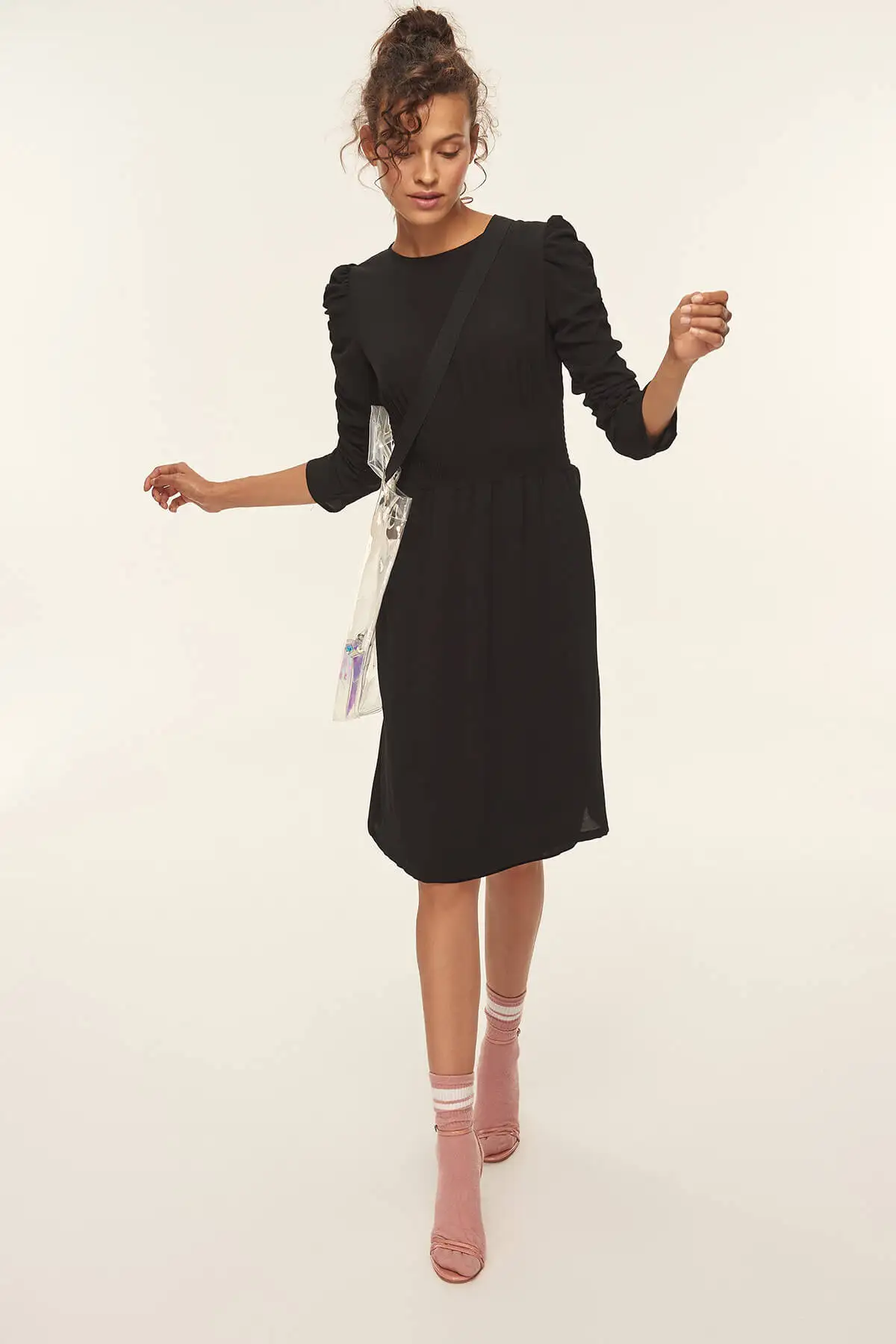 Trendyol Gipel черное платье TCLSS18UR0004|Женские платья| |