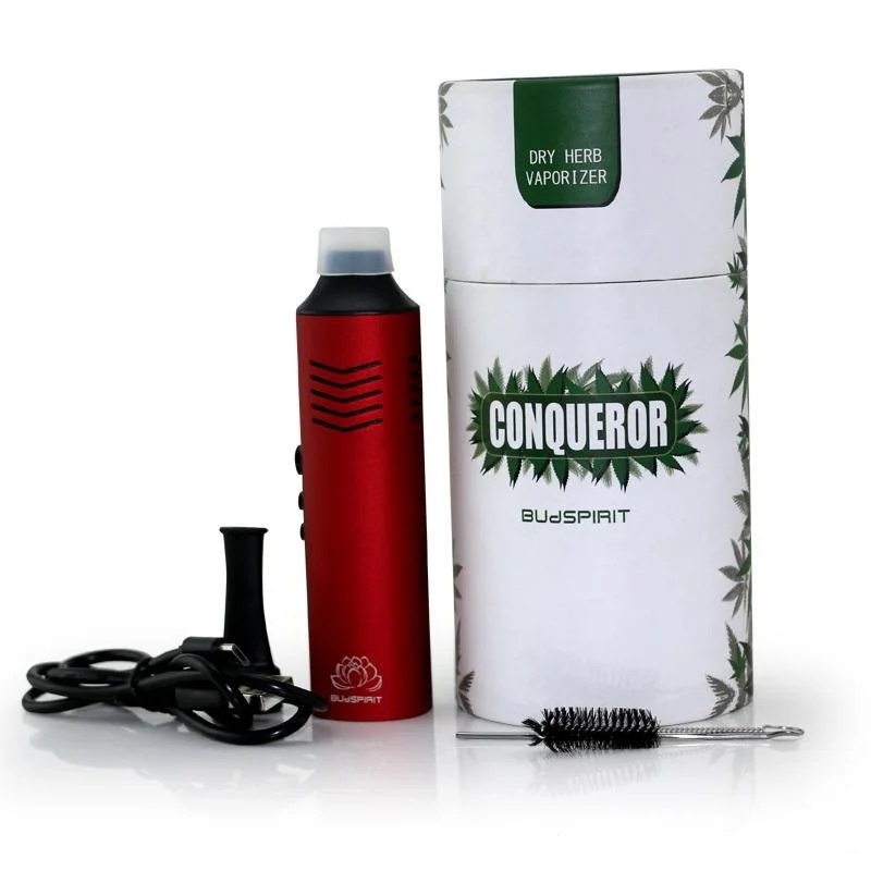 Оригинальный испаритель Conqueror электронные сигареты с сухой травой 2200 мАч