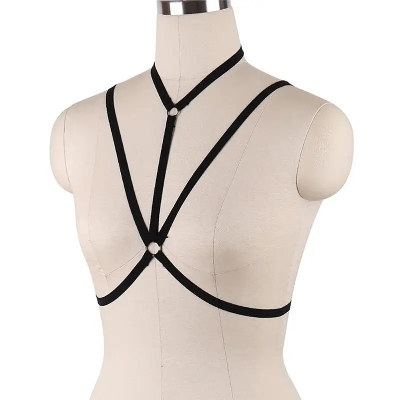 Новинка 2019 бюстгальтер Фетиш грудь Связывание Белье Эротическое клетка