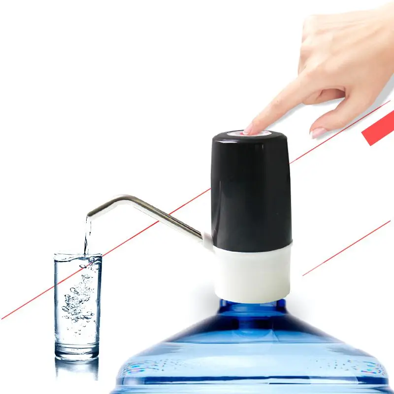 Automatic Electric Portable Water Pump Dispenser USB Rechargeable Drinking Bottle Switch Drinkware Tool for Home Office | Бытовая